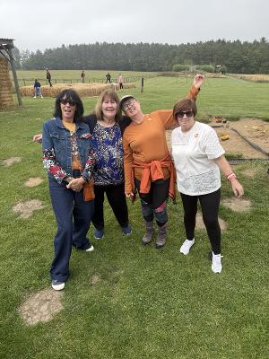 A Stockton Council Mockingbird group socialising together